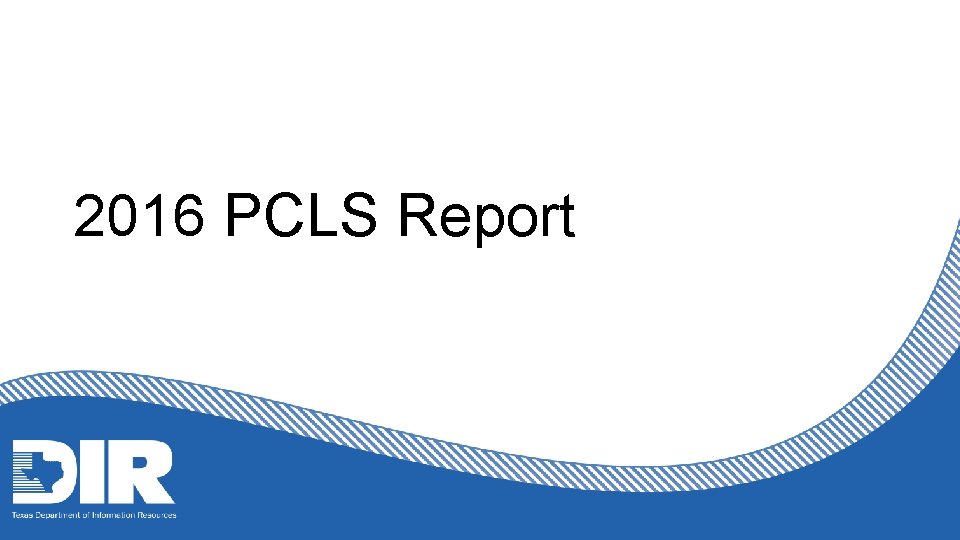2016 PCLS Report 