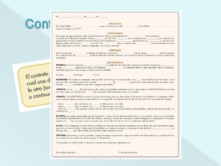 Contrato de suministro 