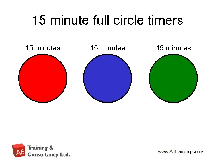 15 minute full circle timers 15 minutes 