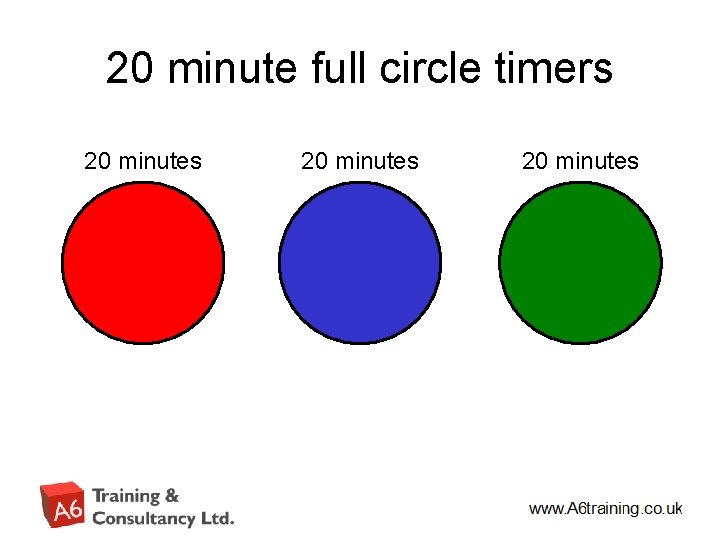 20 minute full circle timers 20 minutes 