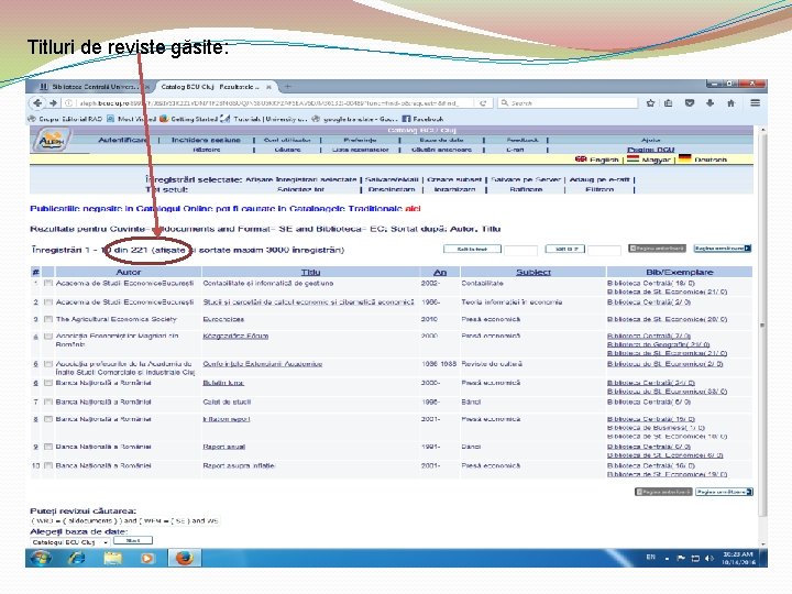 Titluri de reviste găsite: 