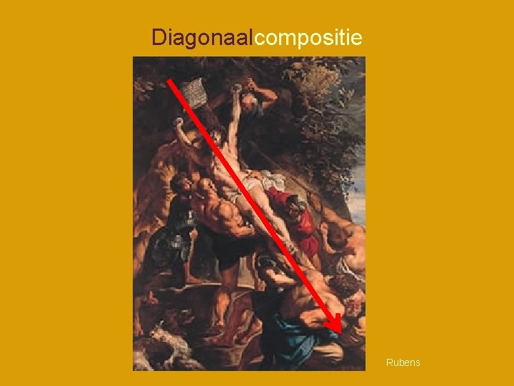 Diagonaalcompositie Rubens Diagonaalcompositie Rubens
