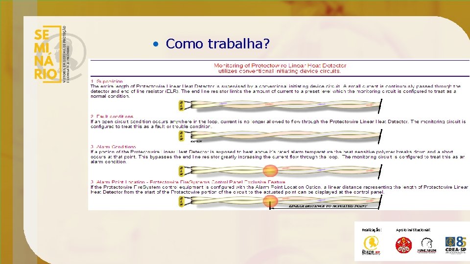  • Como trabalha? Realização: Apoio institucional: 