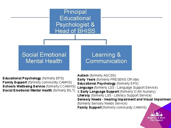 Principal Educational Psychologist & Head of BHISS Social Emotional Mental Health Educational Psychology (formerly