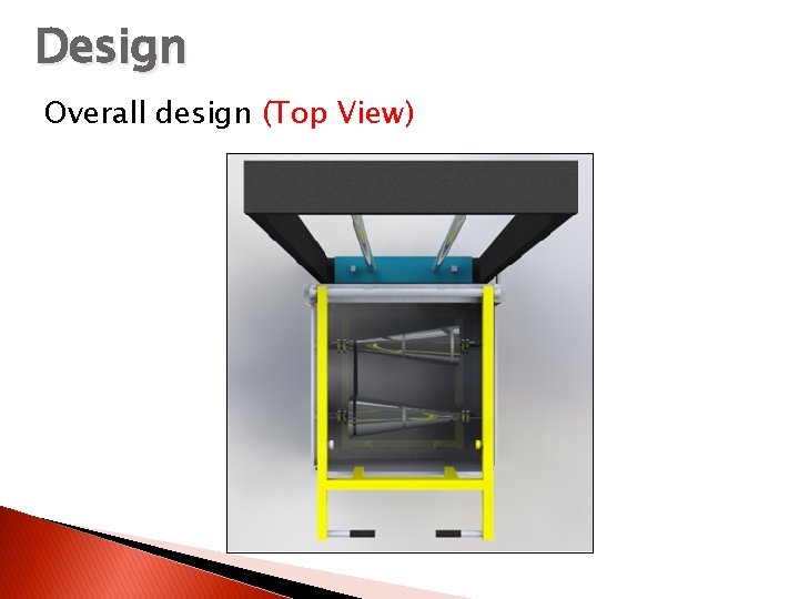 Design Overall design (Top View) 