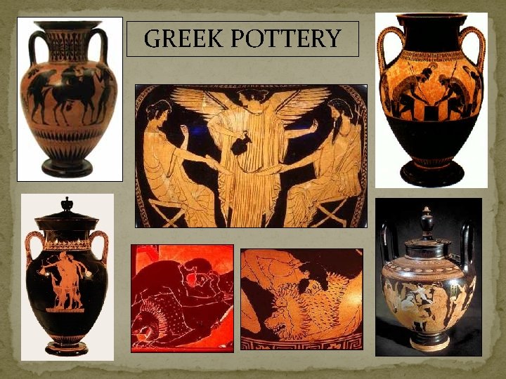 GREEK POTTERY 