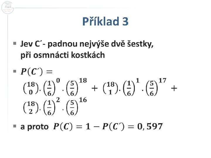 Příklad 3 § 