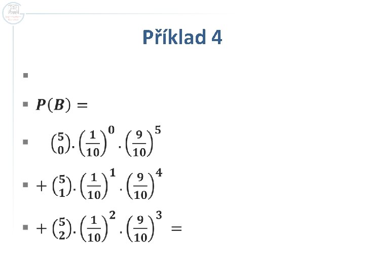 Příklad 4 § 