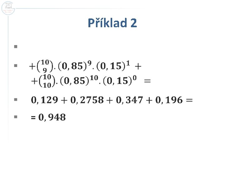 Příklad 2 § 