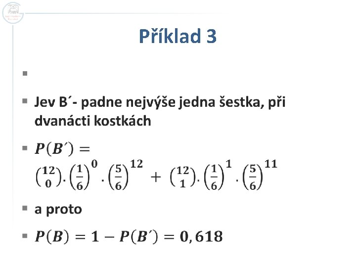 Příklad 3 § 