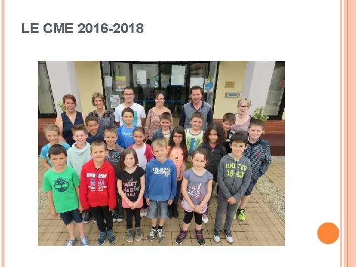 LE CME 2016 -2018 