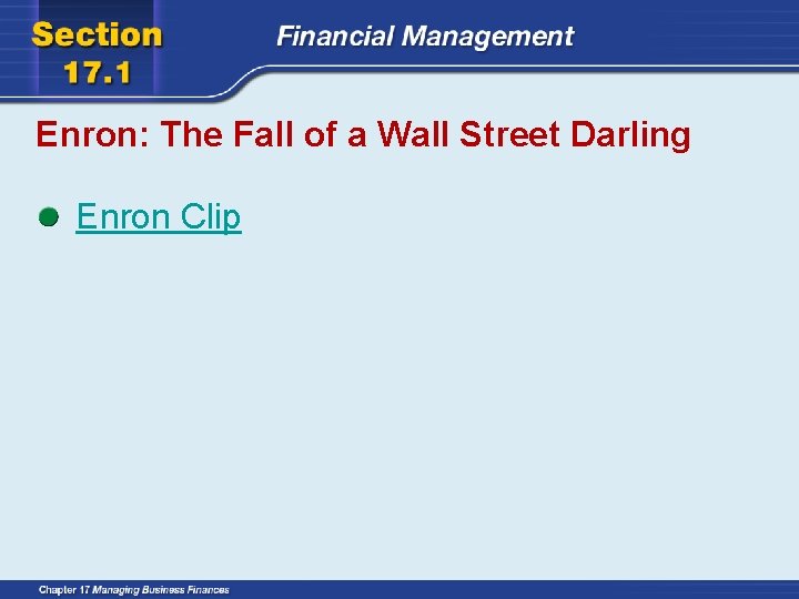 Enron: The Fall of a Wall Street Darling Enron Clip 