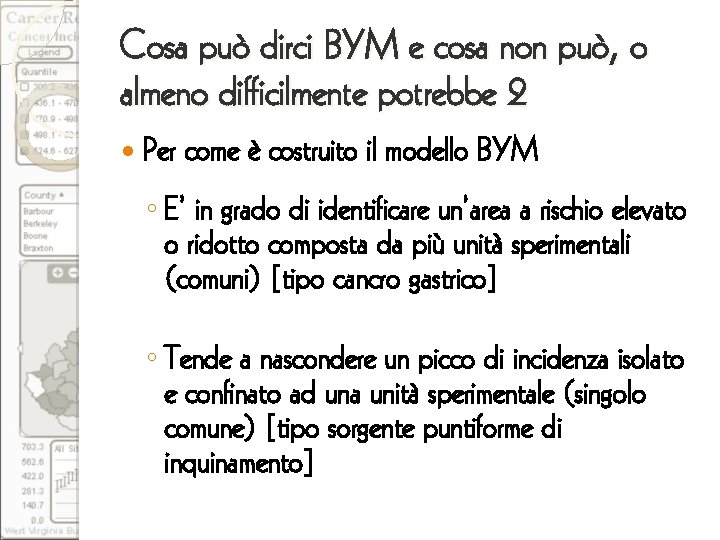 Cosa può dirci BYM e cosa non può, o almeno difficilmente potrebbe 2 Per