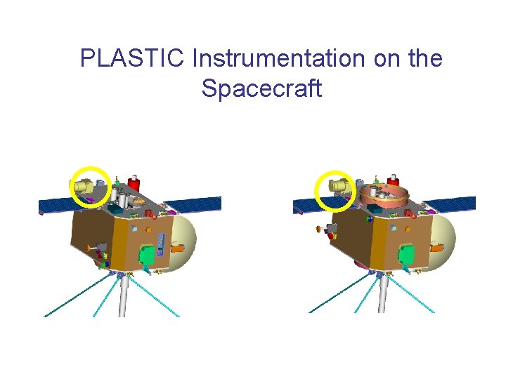 PLASTIC Instrumentation on the Spacecraft 