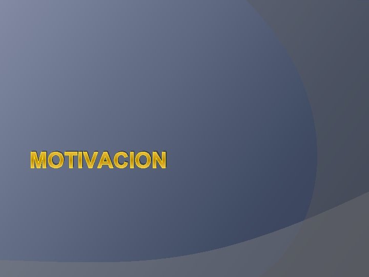 MOTIVACION 