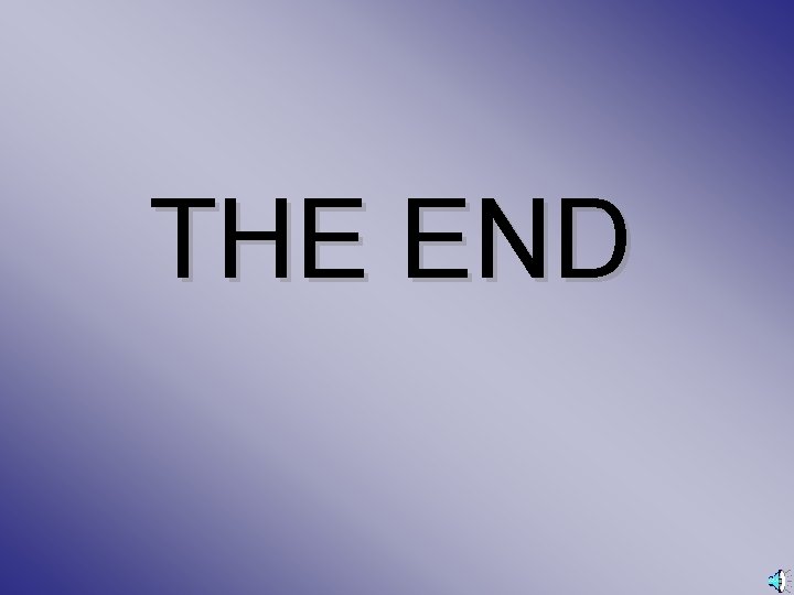 THE END 