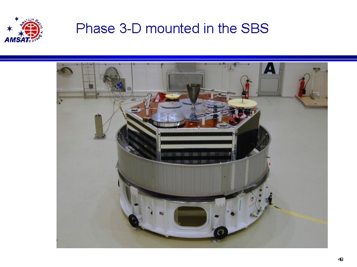 Phase 3 -D mounted in the SBS 49 