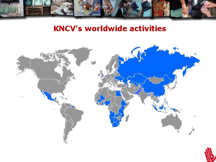 KNCV’s worldwide activities 