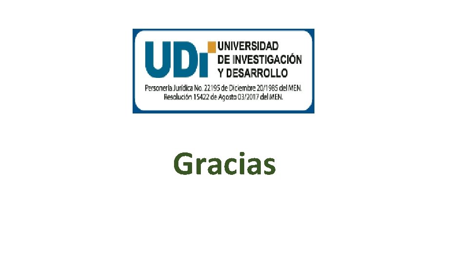 Gracias 