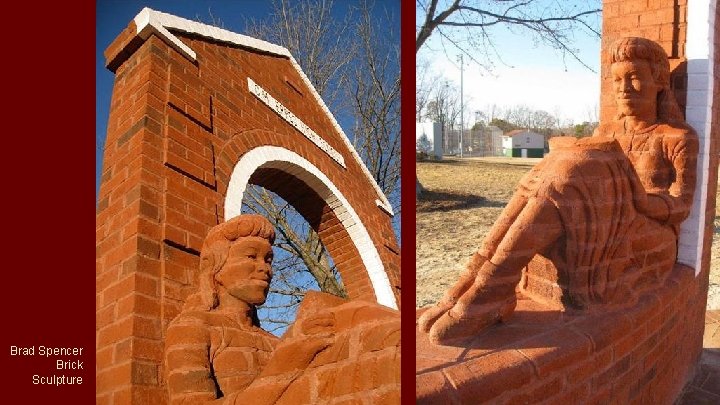 Brad Spencer Brick Sculpture 