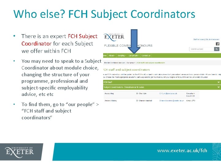 Who else? FCH Subject Coordinators • There is an expert FCH Subject Coordinator for