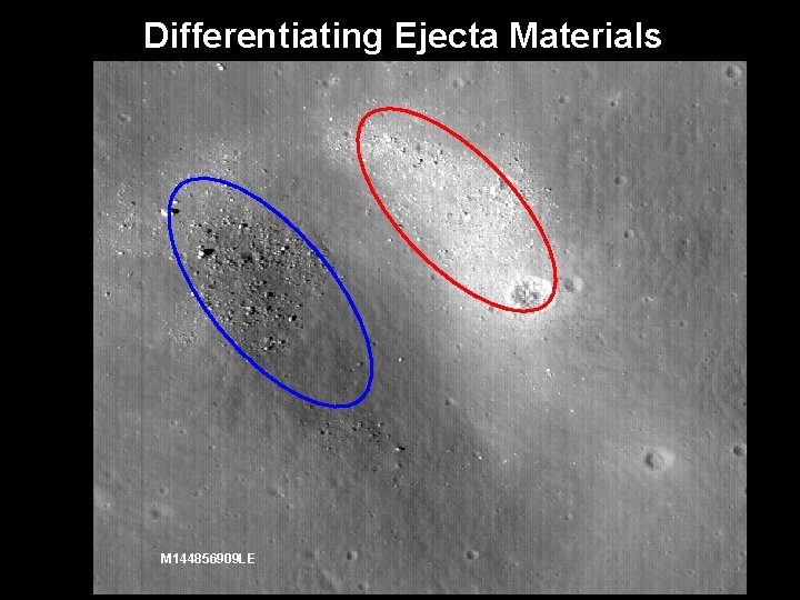 Differentiating Ejecta Materials M 144856909 LE 