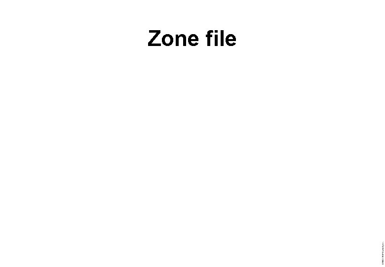 © 2003– 2004 David Byers Zone file 