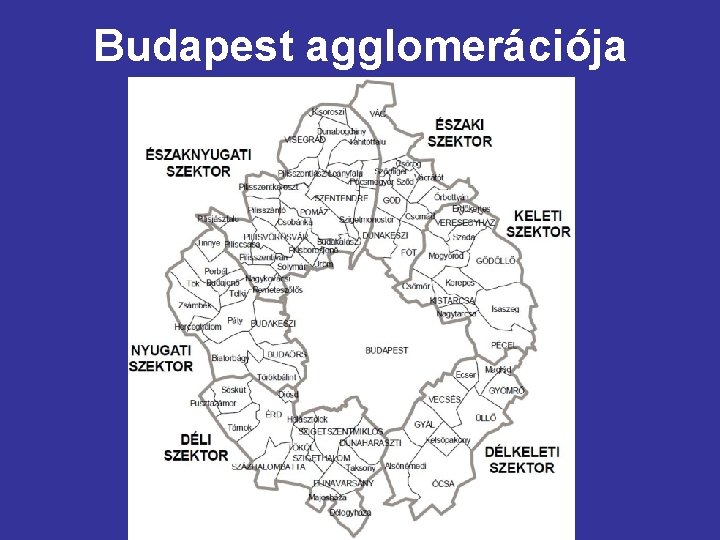 Budapest agglomerációja 