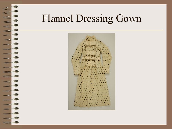 Flannel Dressing Gown 