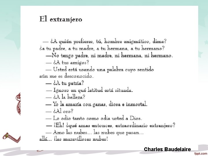 Charles Baudelaire 