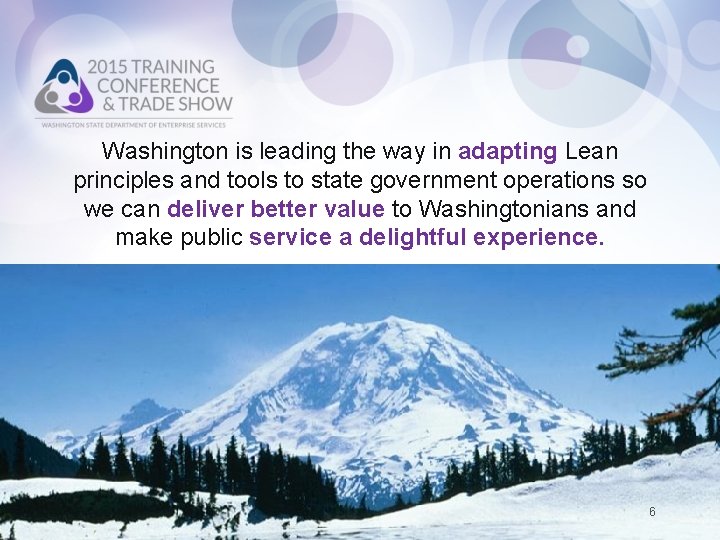 Washington is leading the way in adapting Lean principles and tools to state government