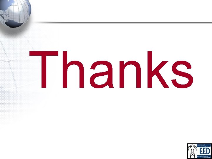 Thanks 