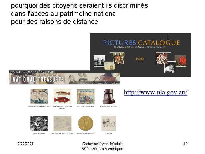 pourquoi des citoyens seraient ils discriminés dans l’accès au patrimoine national pour des raisons