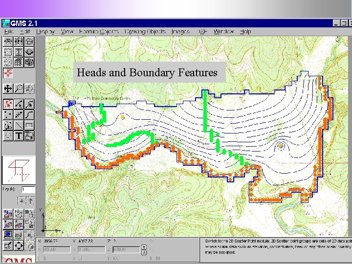 Heads and Boundary Features 