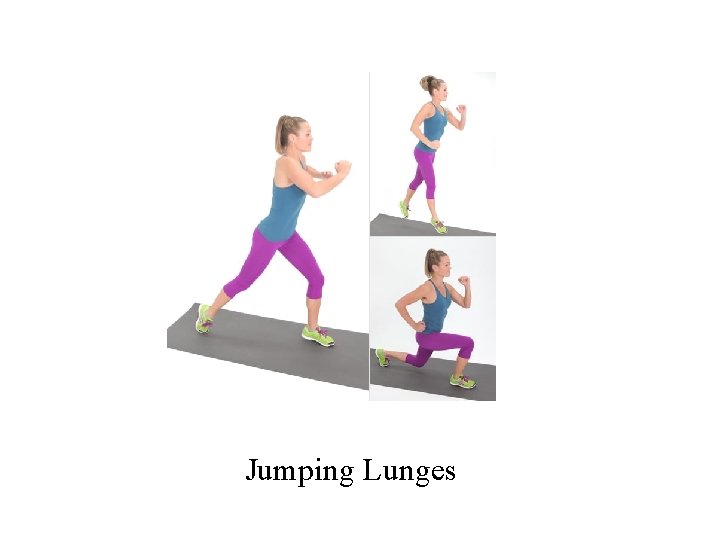 Jumping Lunges 