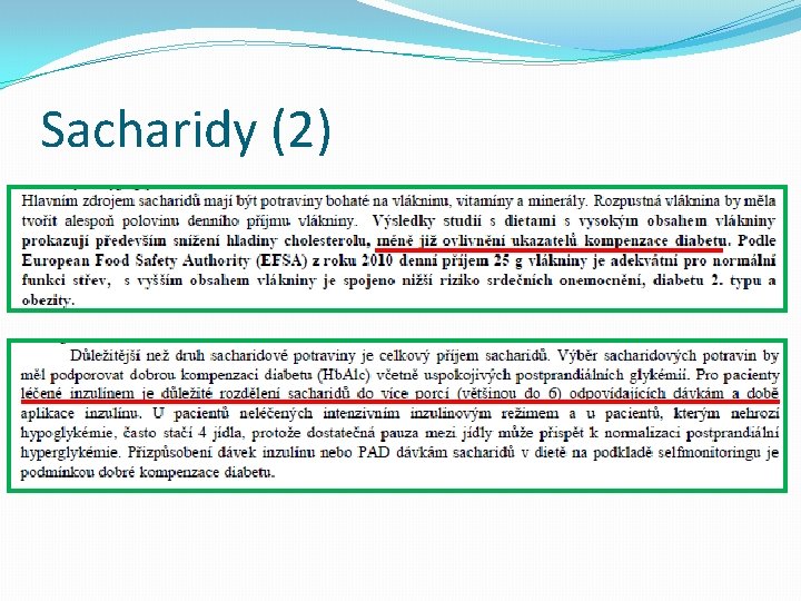 Sacharidy (2) 