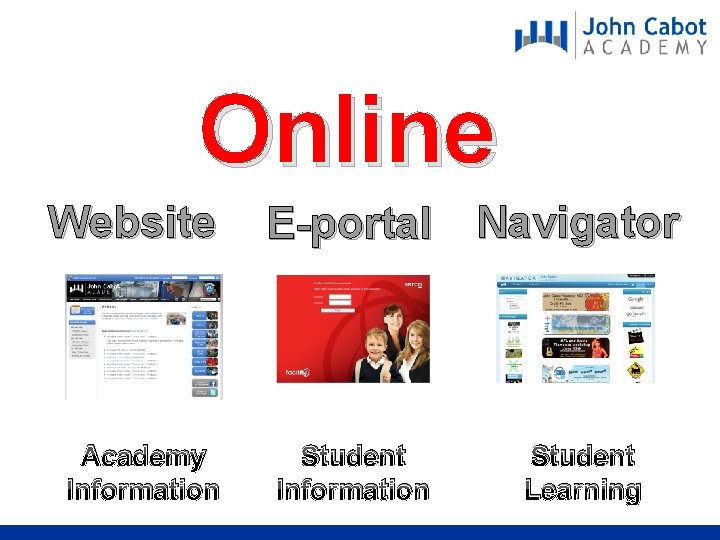 Online Website Academy Information E-portal Navigator Student Information Student Learning 