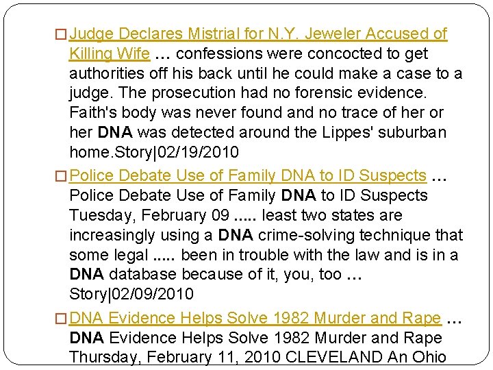 � Judge Declares Mistrial for N. Y. Jeweler Accused of Killing Wife … confessions