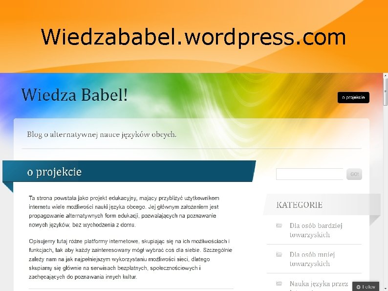 Wiedzababel. wordpress. com 