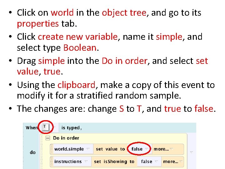 • Click on world in the object tree, and go to its properties • Click on world in the object tree, and go to its properties