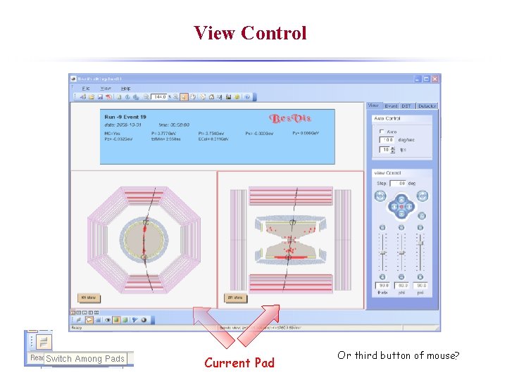 View Control Current Pad Or third button of mouse? 