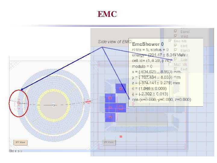 EMC Side view of EMC 