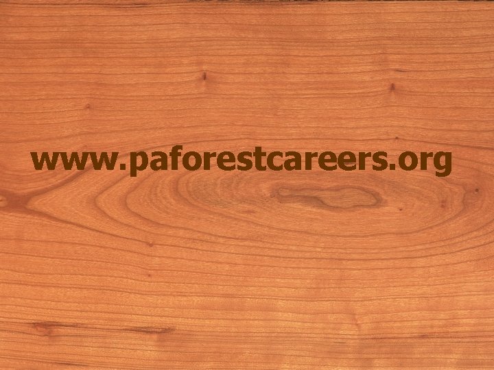 www. paforestcareers. org 