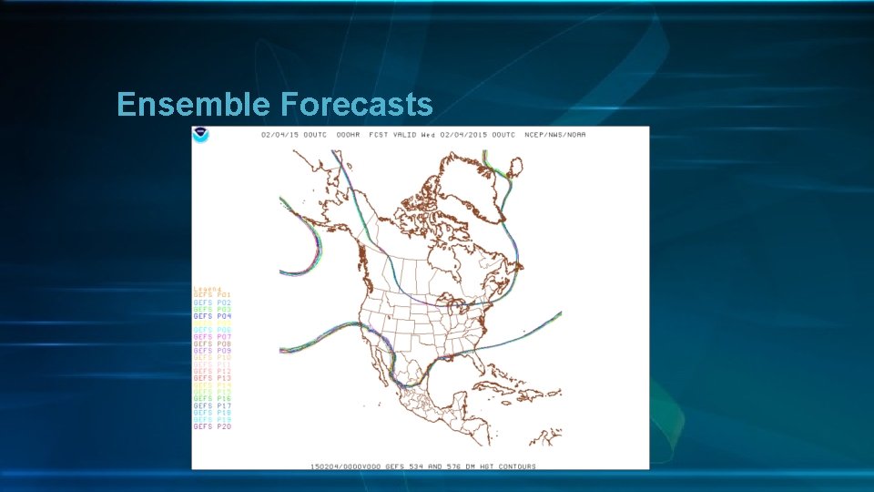 Ensemble Forecasts 