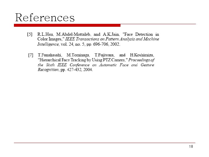 References 18 References 18