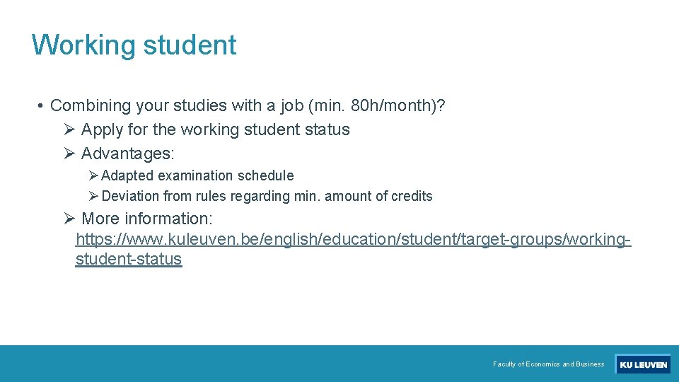 Working student • Combining your studies with a job (min. 80 h/month)? Ø Apply