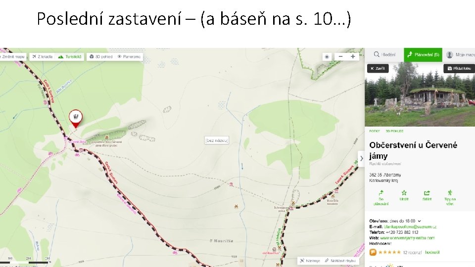Poslední zastavení – (a báseň na s. 10…) 