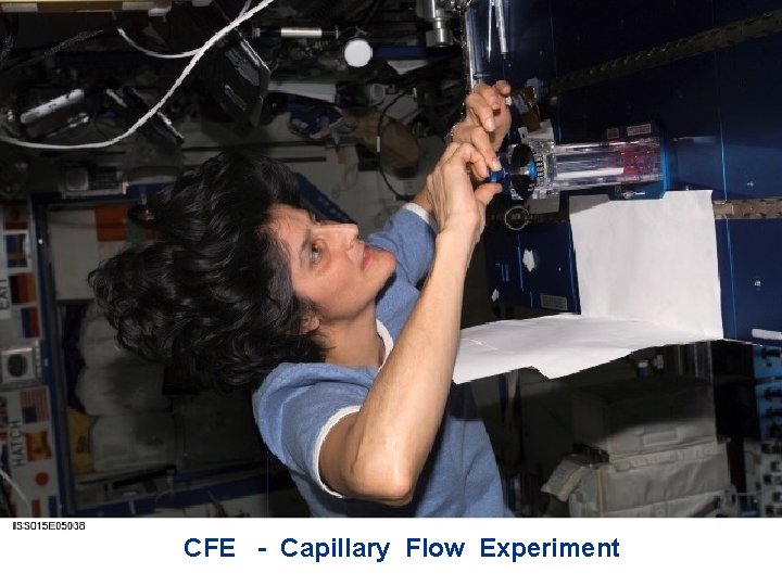 CFE - Capillary Flow Experiment 