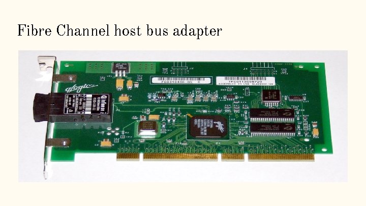 Fibre Channel host bus adapter 