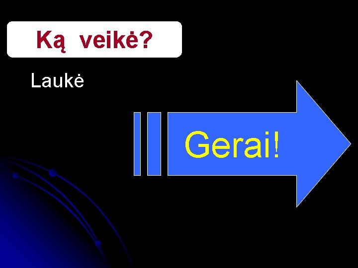 Ką veikė? Laukė Gerai! 